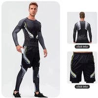 Men's Compression Workout Tights