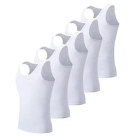 5-Pack Men's Cotton Fitness Tank Tops